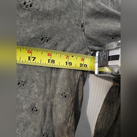 NWT Anthropologie Eri + Ali Calvie Boho Eyelet Bell Sleeve - Picture 7 of 7